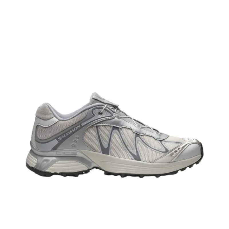 SALOMON XT WHISPER Anti Slip Wear Resistant Low Top Running Shoes Unisex Gray Silver-1