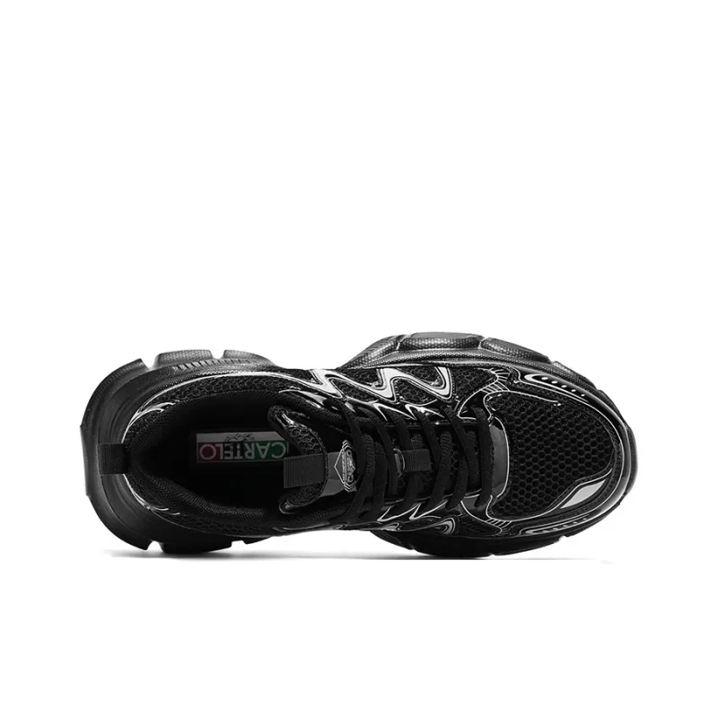 CARTELO Trendy Fashion Casual Versatile Shoes Low Top Shock Absorbers Breathable Chunky Sneakers Men's-3