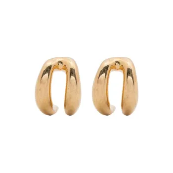 Panconesi Double Moon Earrings