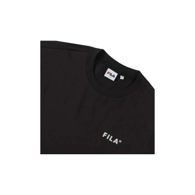 FILA Set-in Sleeve T-Shirt Men's Black-2