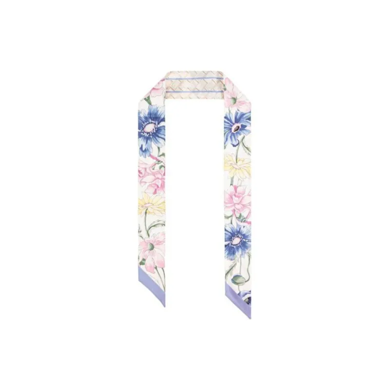 Ferragamo Bouquet print Scarf-0