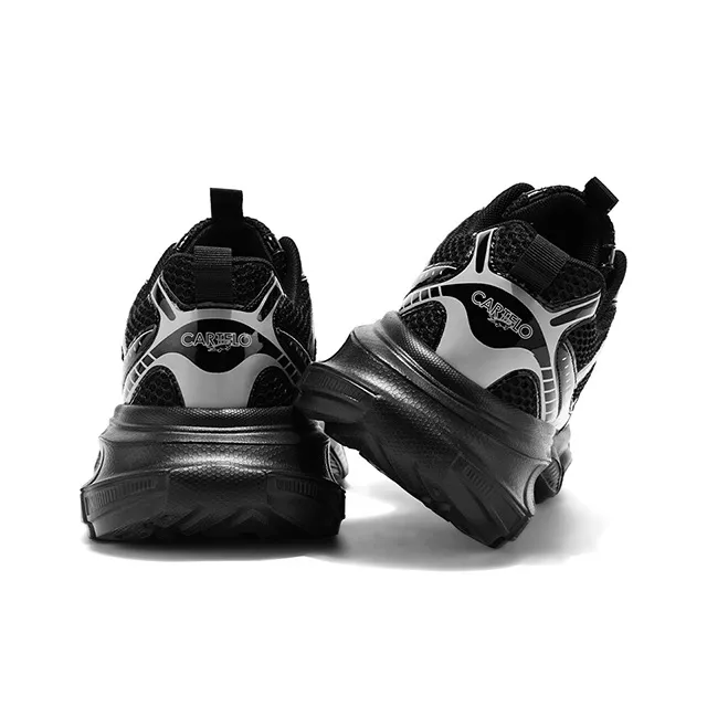 CARTELO Trendy Fashion Casual Versatile Shoes Low Top Shock Absorbers Breathable Chunky Sneakers Men's-2