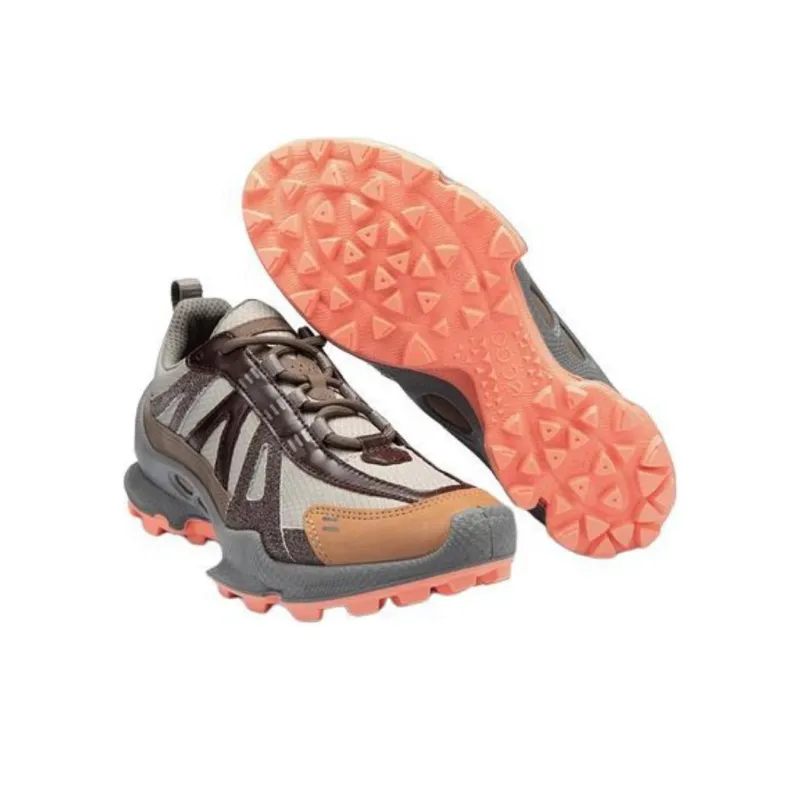 Ecco Biom C Trail 8 Abrasion Resistant Low Top Hiking Shoes Women's Light Brown-4