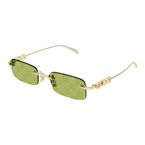GUCCI Rectangular Frame Sunglasses