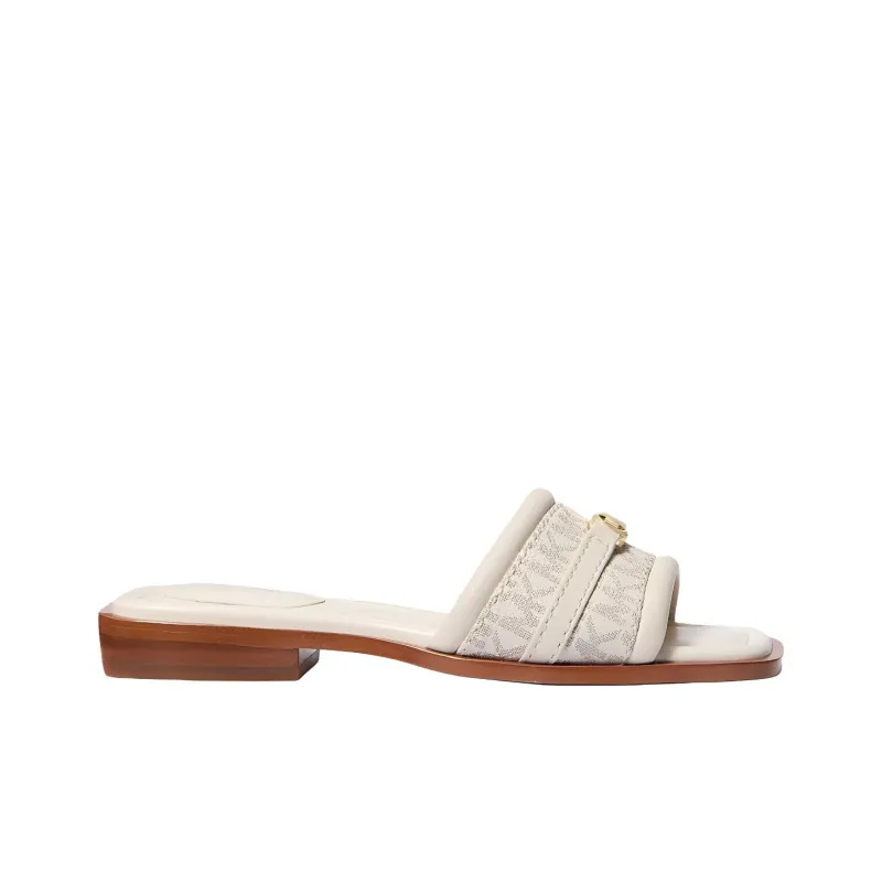MICHAEL KORS Slide Slippers Women's White-1