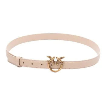 PINKO Love Bird Plaque Buckle Belt