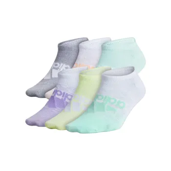 Adidas Free Shipping With AdiClub Superlite Badge Of Sport No Show Socks 6 Pairs