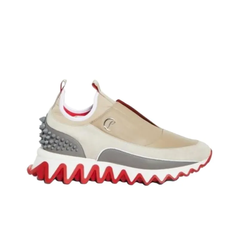 CL Sharkyloub Low Top Casual Shoes Men's White-1