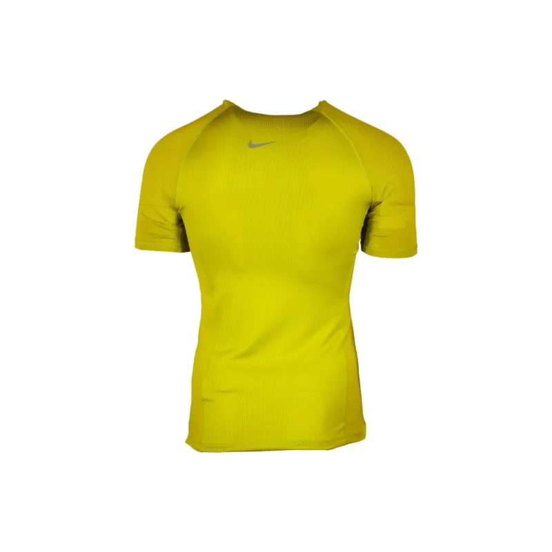 Nike Pro Thermoactive Hypercool T-Shirt Men's Yellow-1