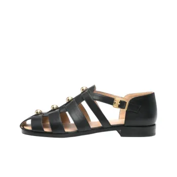 Valentino Roman Sandals Men's Black