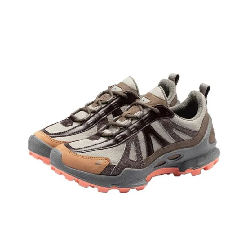 Ecco Biom C Trail 8 Abrasion Resistant Low Top Hiking Shoes Women's Light Brown-2