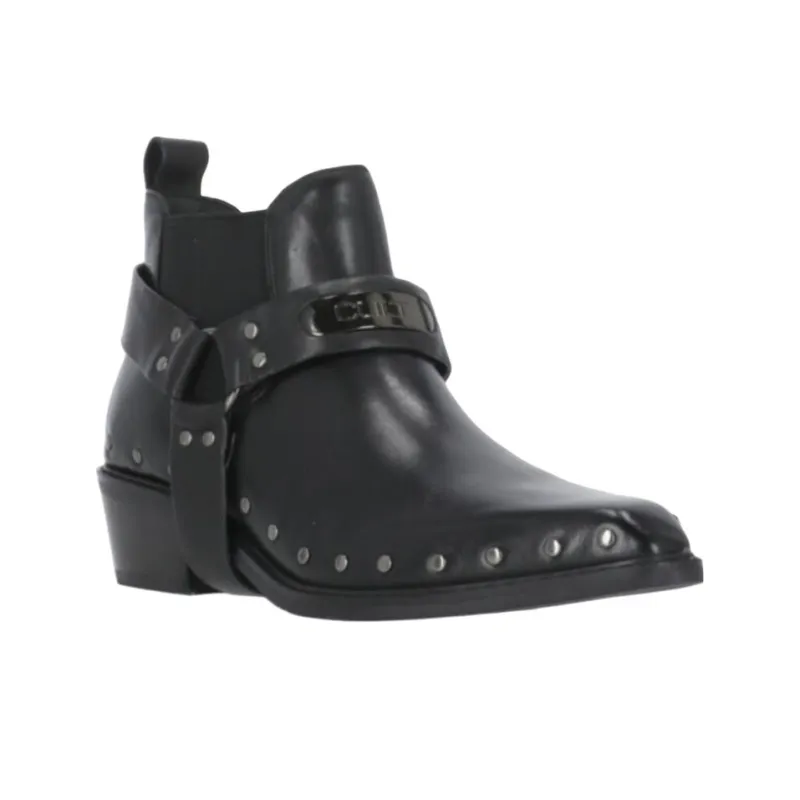 CULT GAIA Short Chelsea Boots Women's Black-2