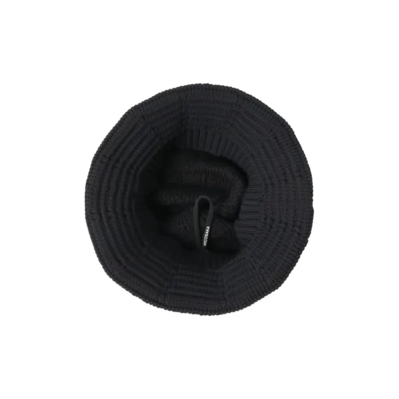 Beams Linen, Polyester Bucket Hats Women's Black-1