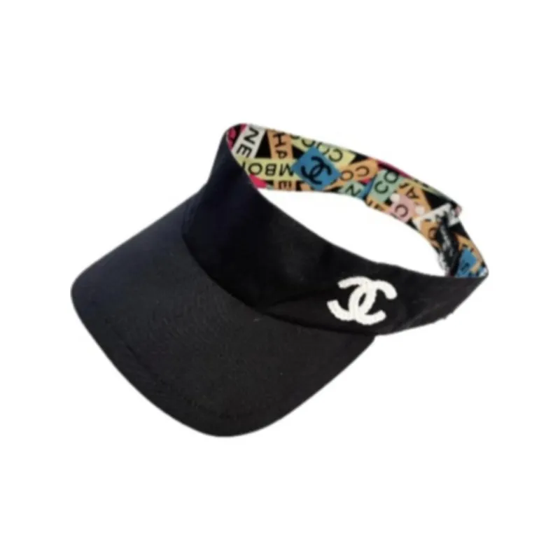 CHANEL Sun Protection Hats Women's Black-0