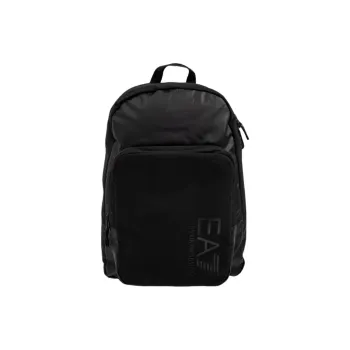 EMPORIO ARMANI EA7 Polyester Backpack Unisex Black