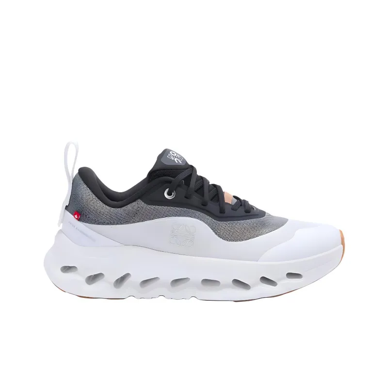 On x LOEWE Cloudtilt 2 Low Top Casual Shoes Men's Black White-1
