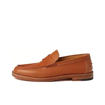 HERMES Loafers Men Brown