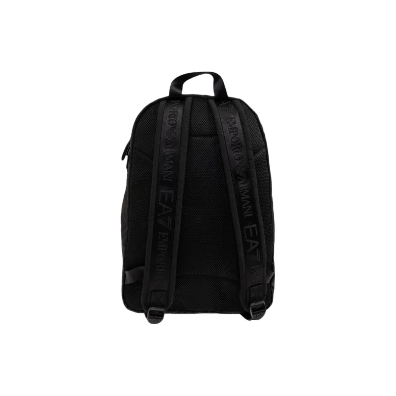EMPORIO ARMANI EA7 Polyester Backpack Unisex Black-2