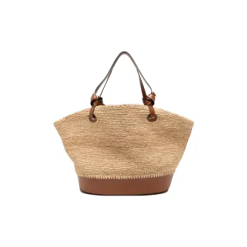 Staud Squillo Raffia Beach Bag