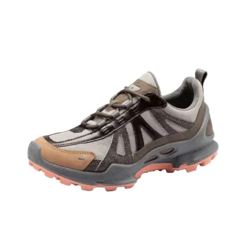 Ecco Biom C Trail 8 Abrasion Resistant Low Top Hiking Shoes Women's Light Brown