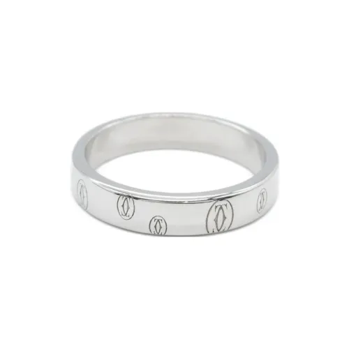 Cartier 10s 18kt White Gold Ring
