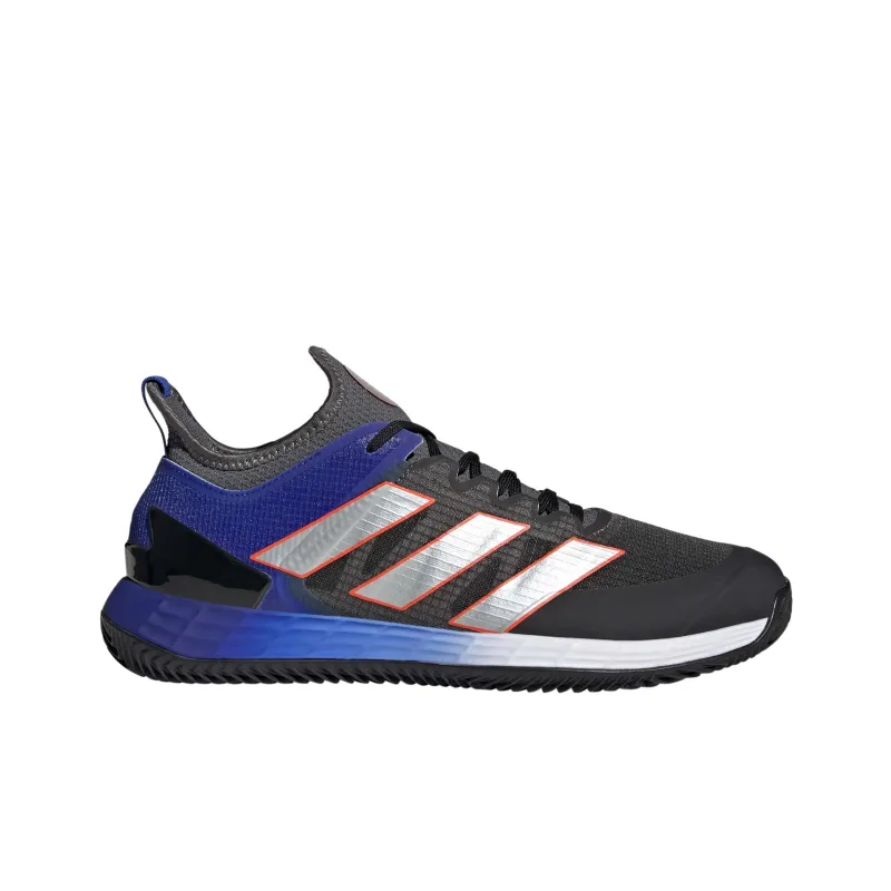 Adidas Adizero Ubersonic 4 Anti-Slip Wear-Resistant Low-Top Training Shoes Men's Gray Blue-1