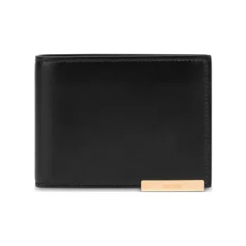 MOSCHINO Logo plaque Wallet