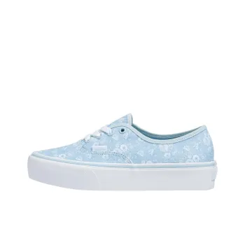 Authentic Vans Platform 'Tonal Floral Blue' Women's