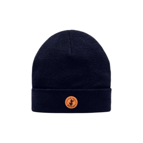 SAVE THE DUCK Knitted Fabric Recycled Polyester Beanies Kids' Blue