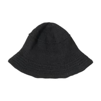 Beams Linen, Polyester Bucket Hats Women's Black