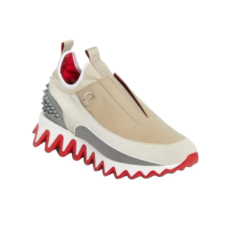 CL Sharkyloub Low Top Casual Shoes Men's White-2