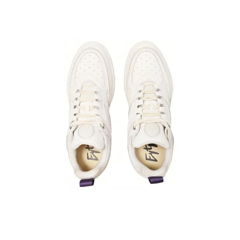 EYTYS Low Top Stylish Skateboarding Shoes Unisex White-6