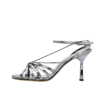Golden Goose Strap Sandals 9.5cm Women's Silver