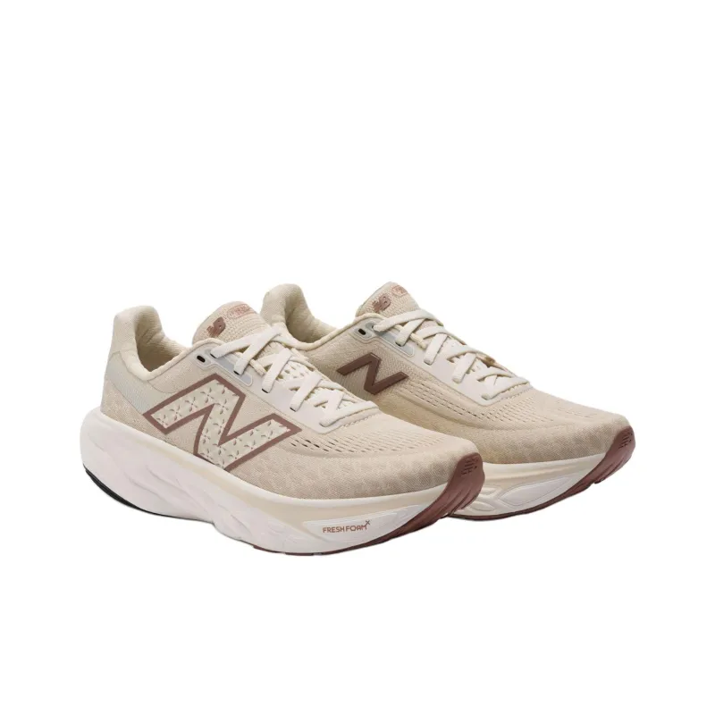 New Balance Anti Slip Wear Resistant Low Top Running Shoes Women's Beige-1