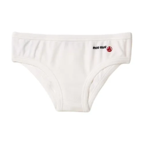 MIU MIU x PETIT BATEAU SS25 Underpants Women's White