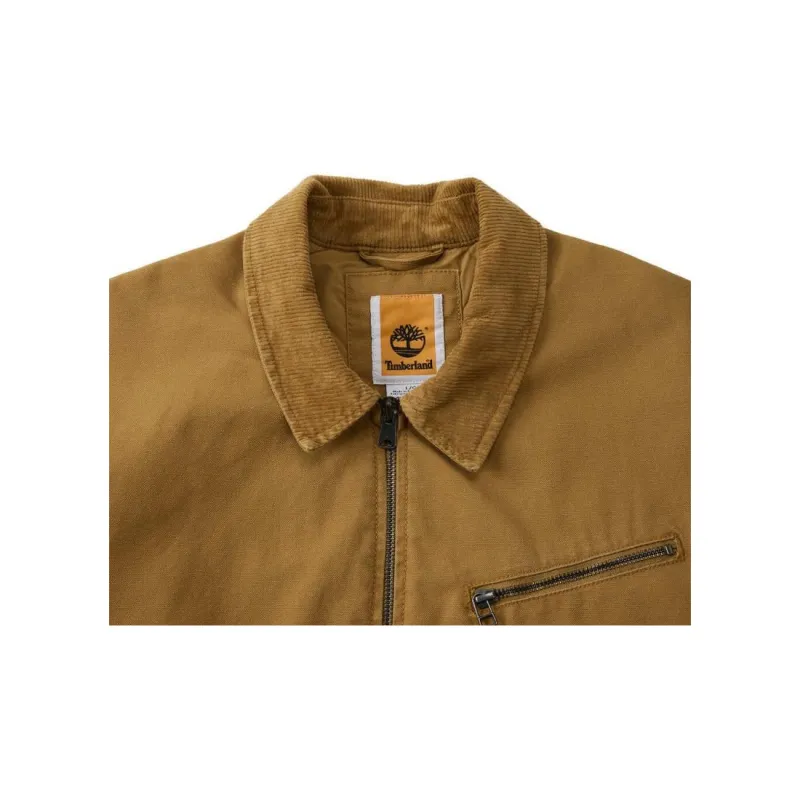 Timberland Washed Canvas Insulated Puffer Jacket Men's Khaki-3