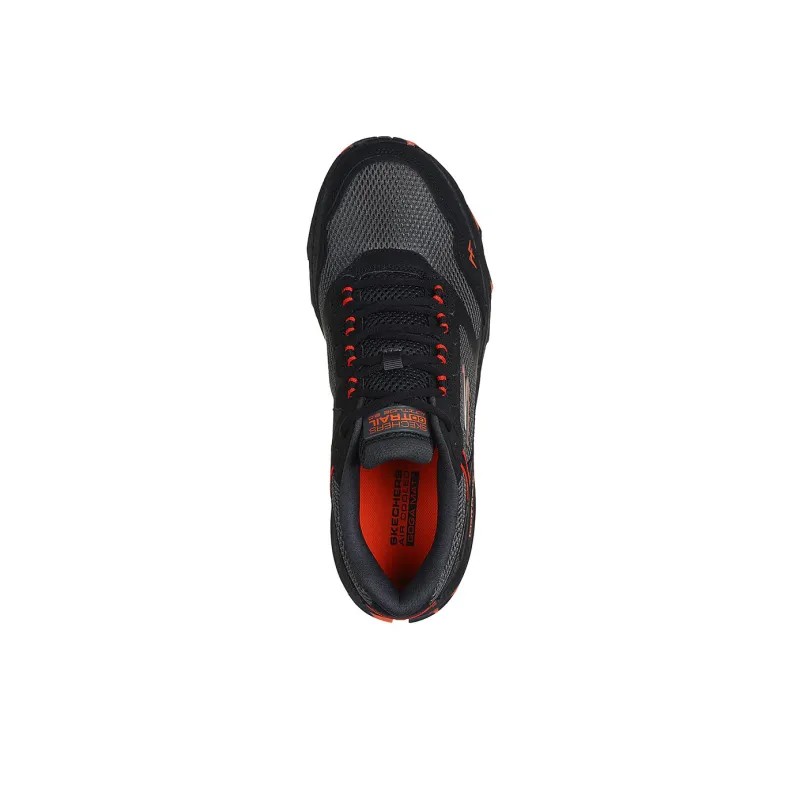 Skechers GO RUN Trail Altitude 2.0 Cushioning Low Top Running Shoes Men's Black Orange-2