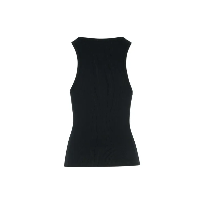MOSCHINO Logo Printed Tank Top-1