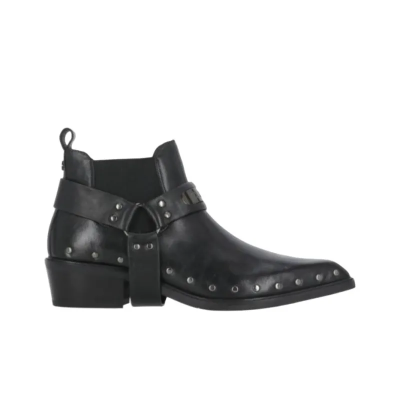 CULT GAIA Short Chelsea Boots Women's Black-1