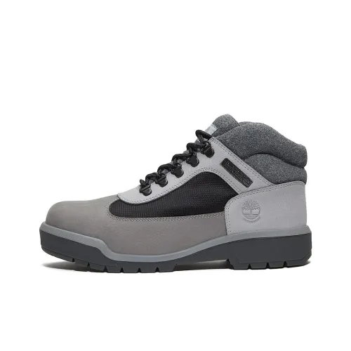 Timberland Field Boots Abrasion Resistant Slip Resistant Ankle Length Outdoor Boots Unisex Gray