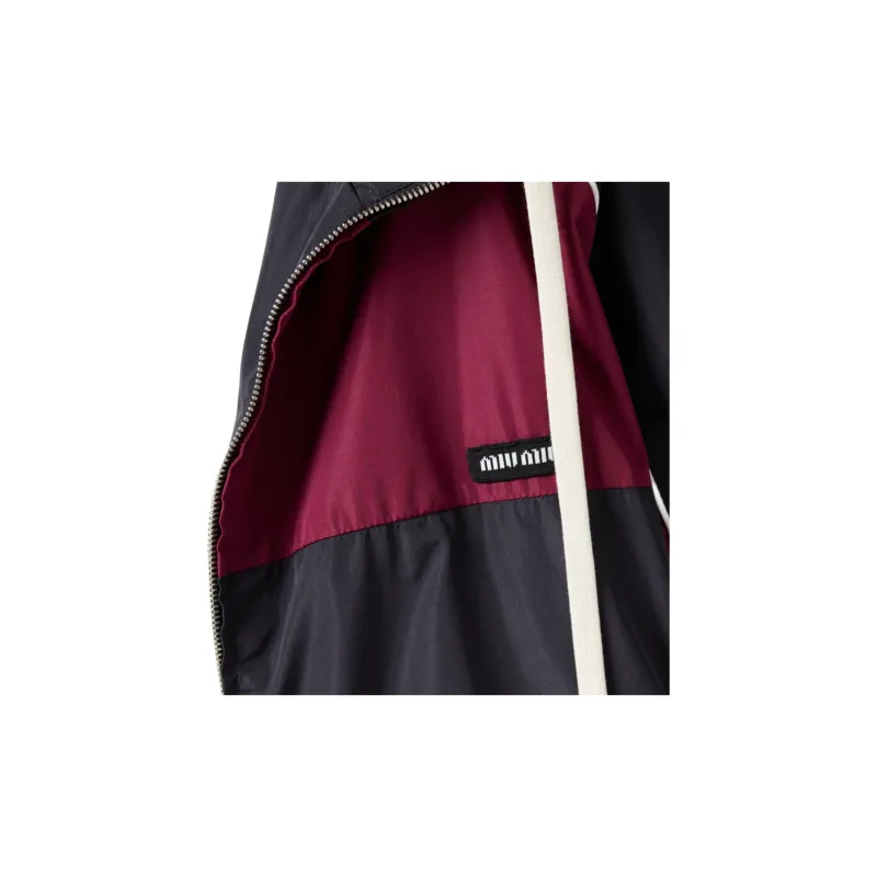 MIU MIU SS25 Jackets Coats Women's Blue Red-5