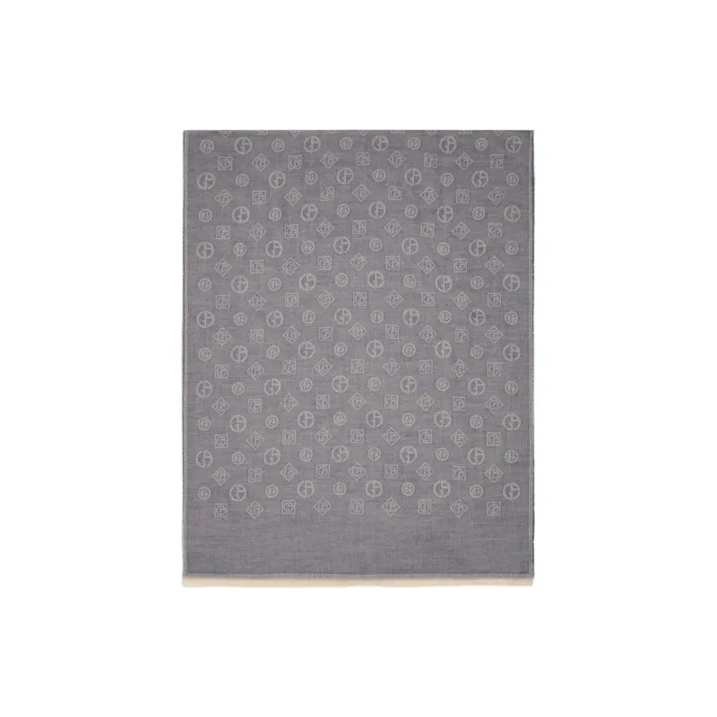 EMPORIO ARMANI Jacquard Cashmere Stole-0