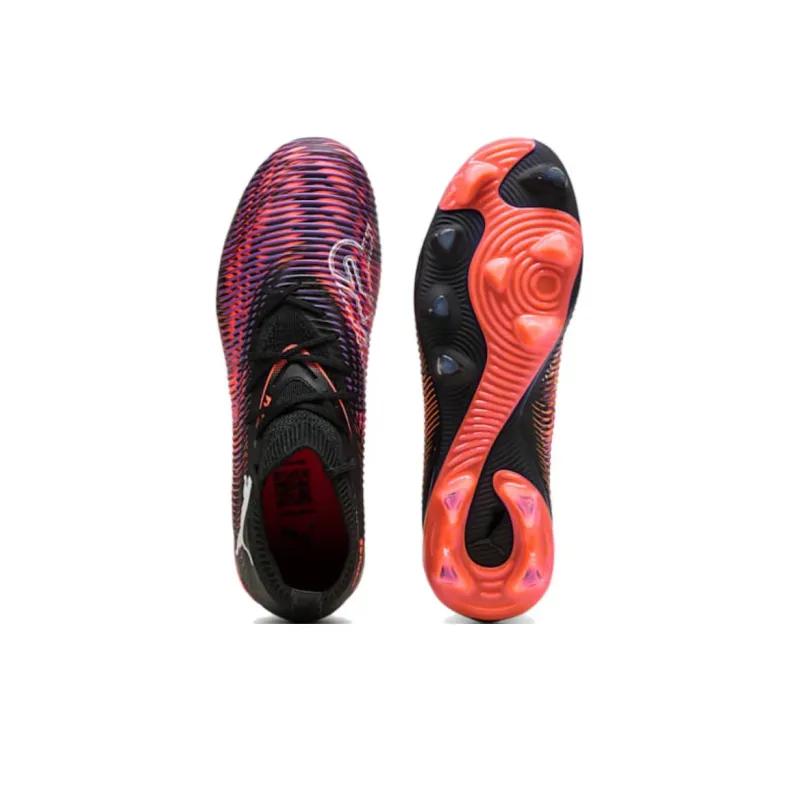 PUMA FUTURE 8 AG Short Rubber Studs FG Long Rubber Studs Anti Slip Wear Resistant Soccer Shoes Women's Purple-2