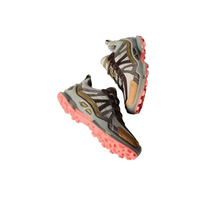 Ecco Biom C Trail 8 Abrasion Resistant Low Top Hiking Shoes Women's Light Brown-3