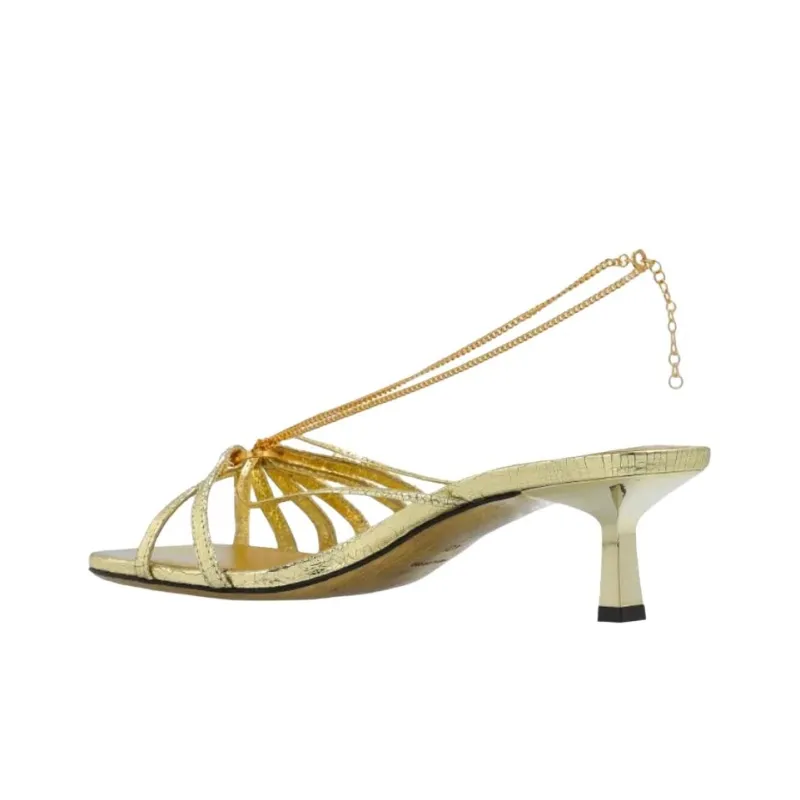 Golden Goose Strap Sandals Women's Gold-3