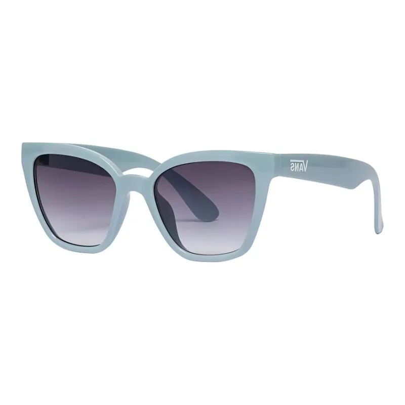 Vans Plastic Square Sunglasses Women's Blue Gray-0