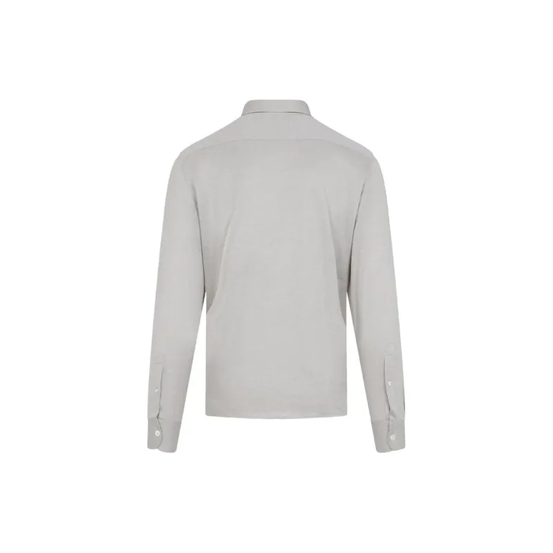 Ermenegildo Zegna Long Sleeved Polo Shirt-1