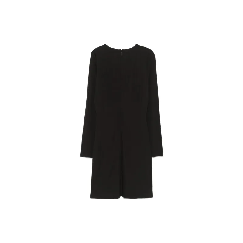 MICHAEL KORS SS25 Long Sleeved Dress Women's Black-1