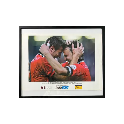 ICONS.com Double Signed Poster 53.8x64cm Men's