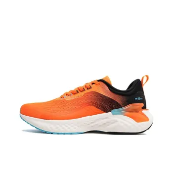 361° E Toughness 2.0 Anti Slip Wear Resistant Low Top Sprint Running Shoes Men's Orange Black